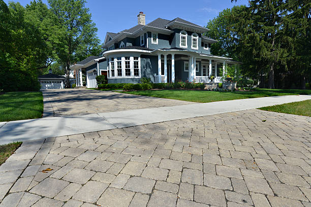 Permeable Paver Driveway in Fountain, CO